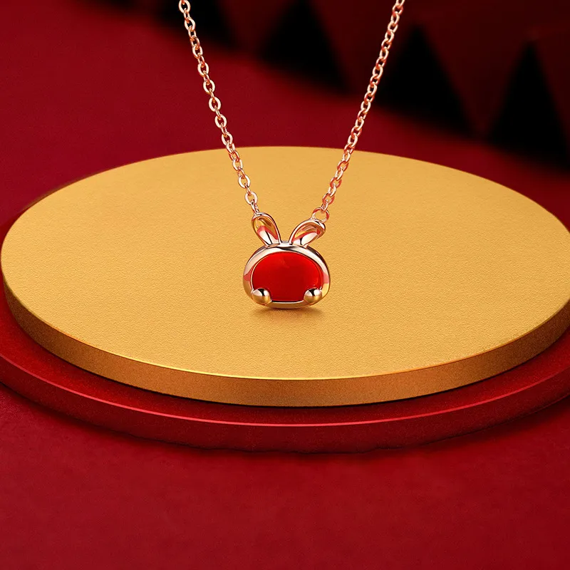 Strange Agate Necklaces Women's-1