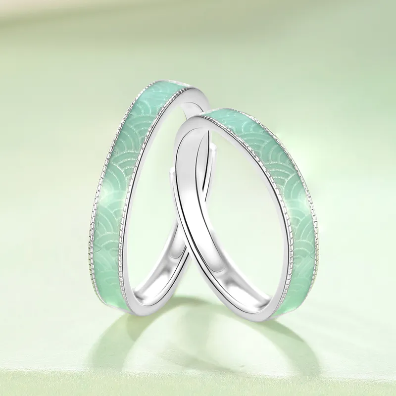 Strange 999 Fine Silver Rings Unisex-1