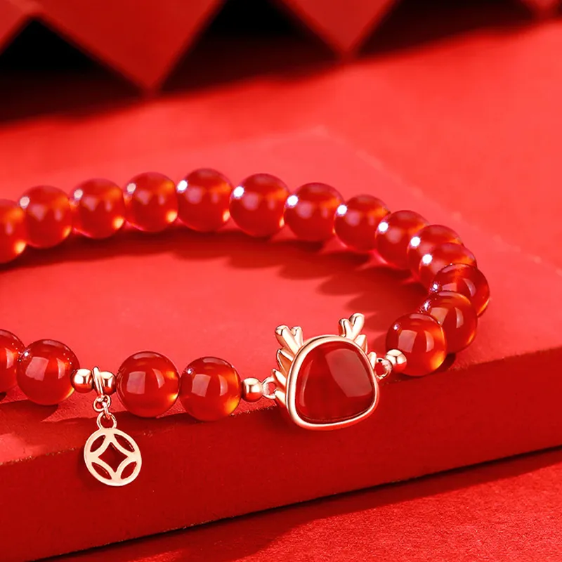 Strange Agate Bracelets Women's-2