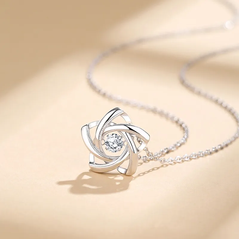 Strange S925 Silver Necklaces Women's-2