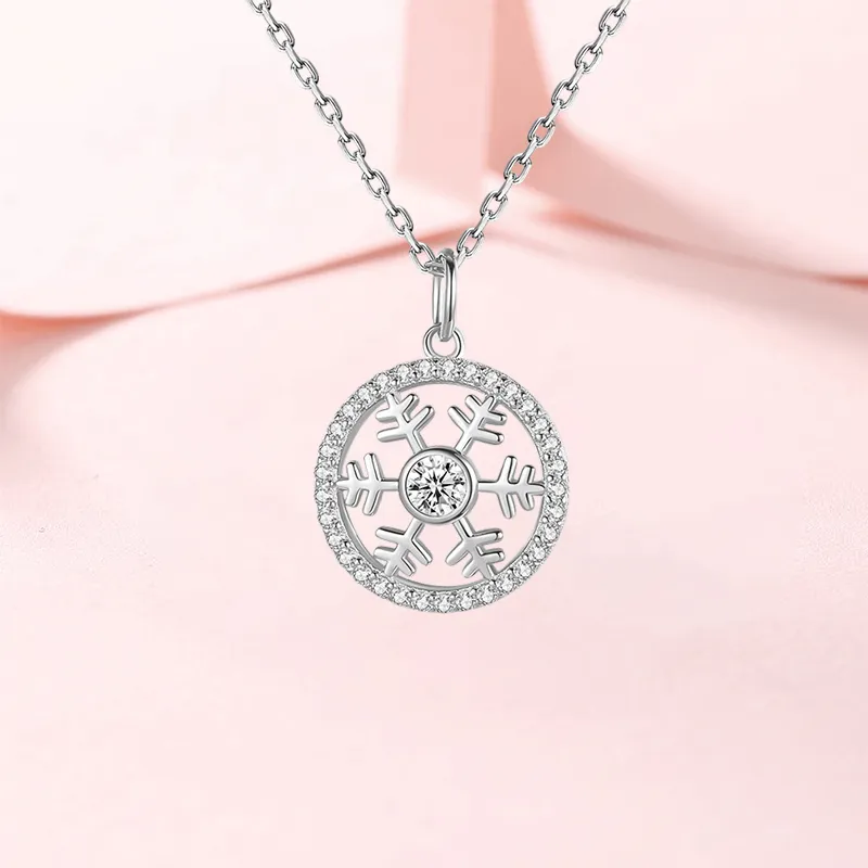 Strange S925 Silver Necklaces Women's-3