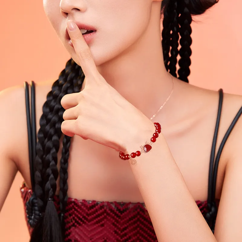 Strange Agate Bracelets Women's-5