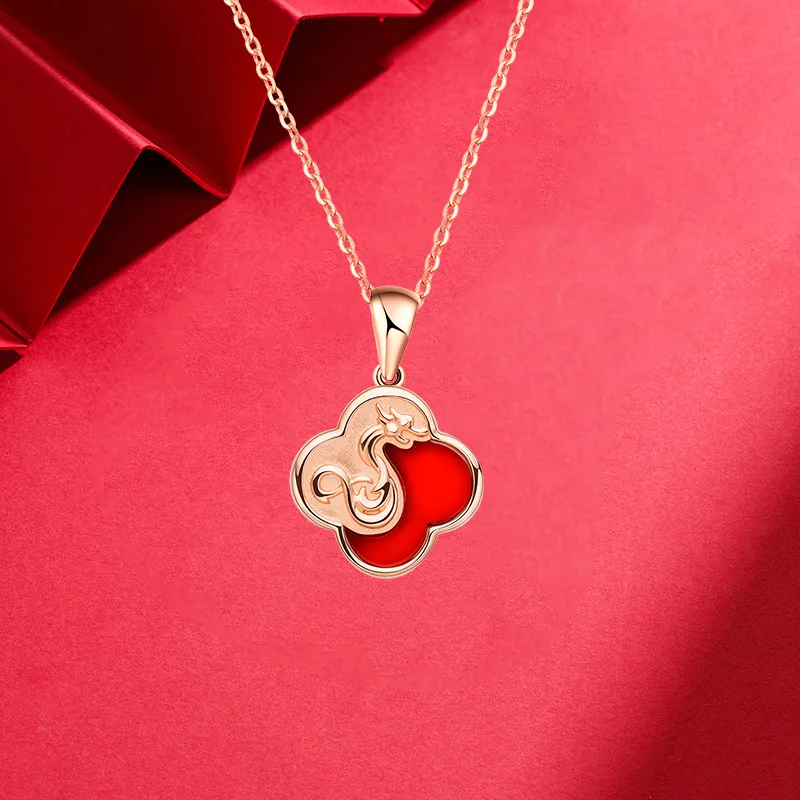 Strange Jade Necklaces Unisex-2