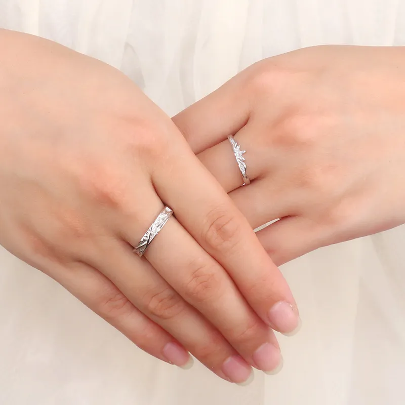 Strange S999 Fine Silver Rings Unisex-1
