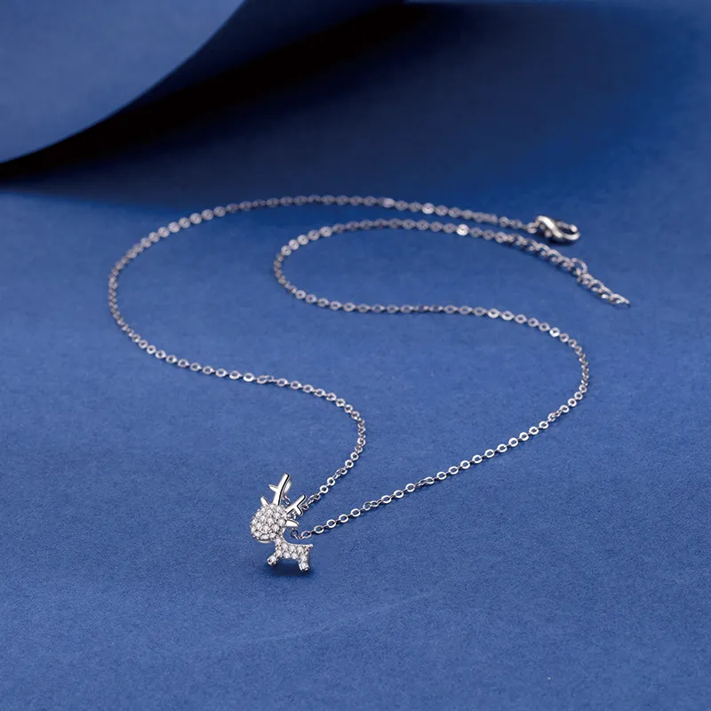 Strange S925 Silver Necklaces Women's-3