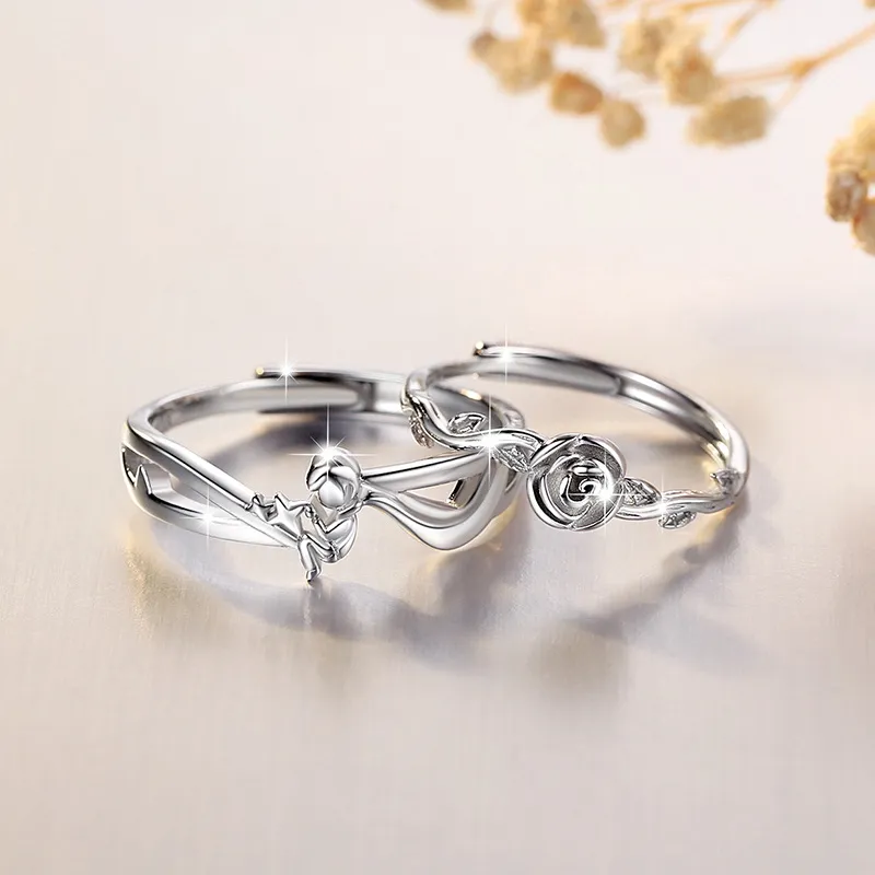 Strange 925 Sterling Silver Rings Unisex-4
