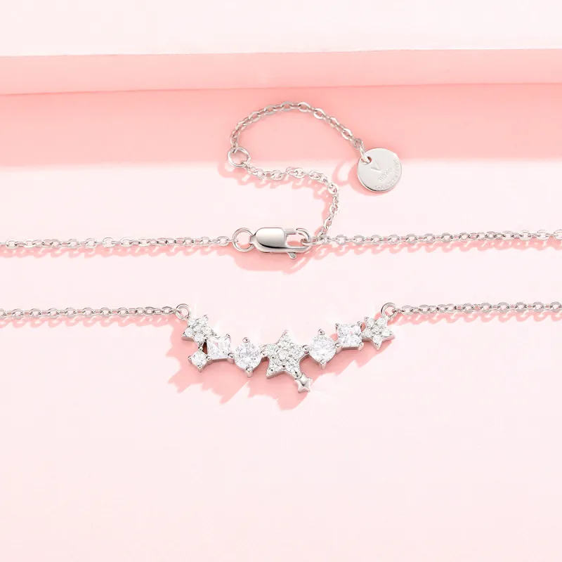 Strange S925 Silver Necklaces Women's-3