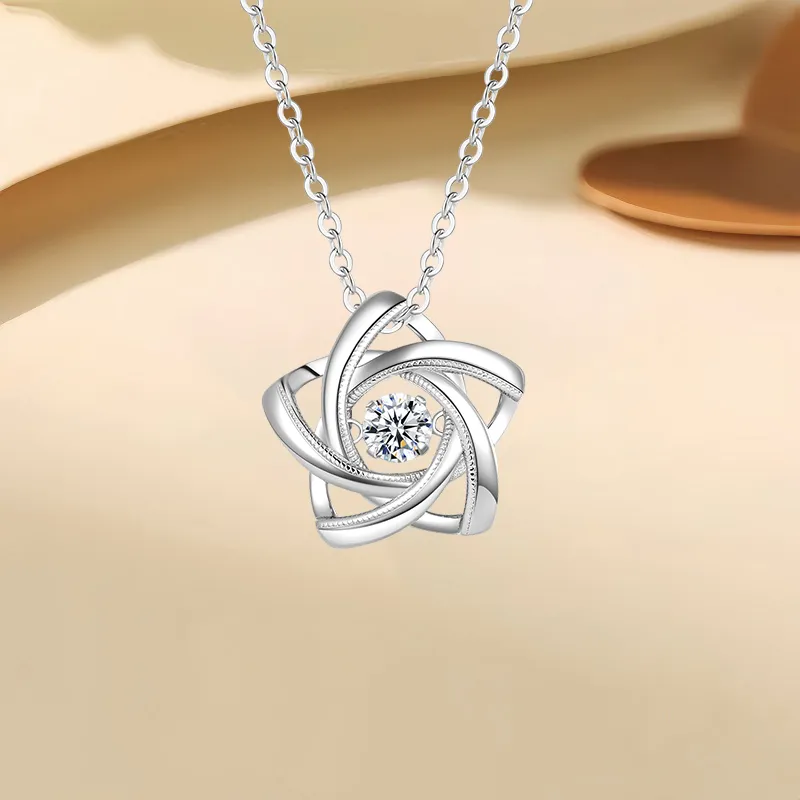 Strange S925 Silver Necklaces Women's-3