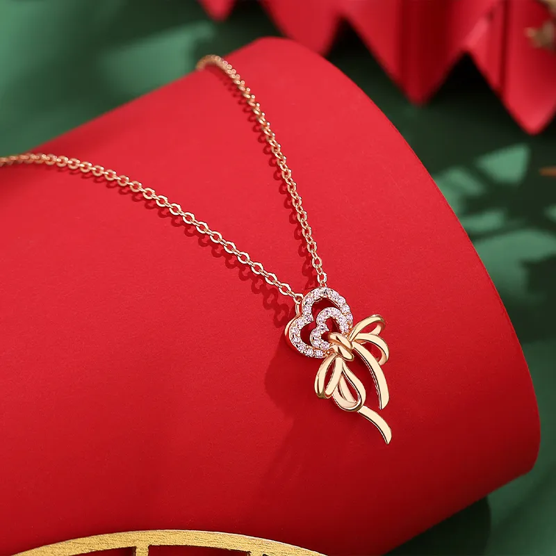 Strange S925 Silver Necklaces Women's-5