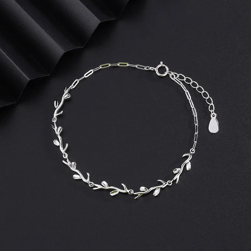 Strange S999 Fine Silver Bracelets Women's-2
