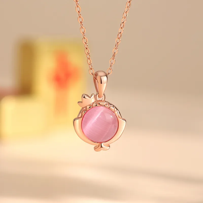 Strange S925 Silver Necklaces Women's-1