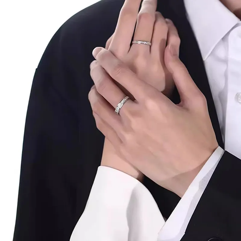 Strange S999 Fine Silver Rings Unisex-1