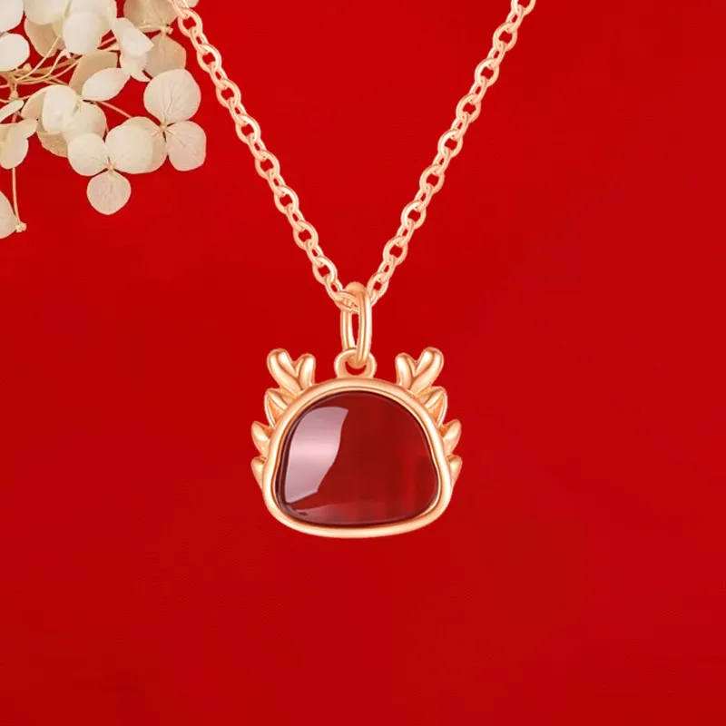 Strange Agate Necklaces Women's-4