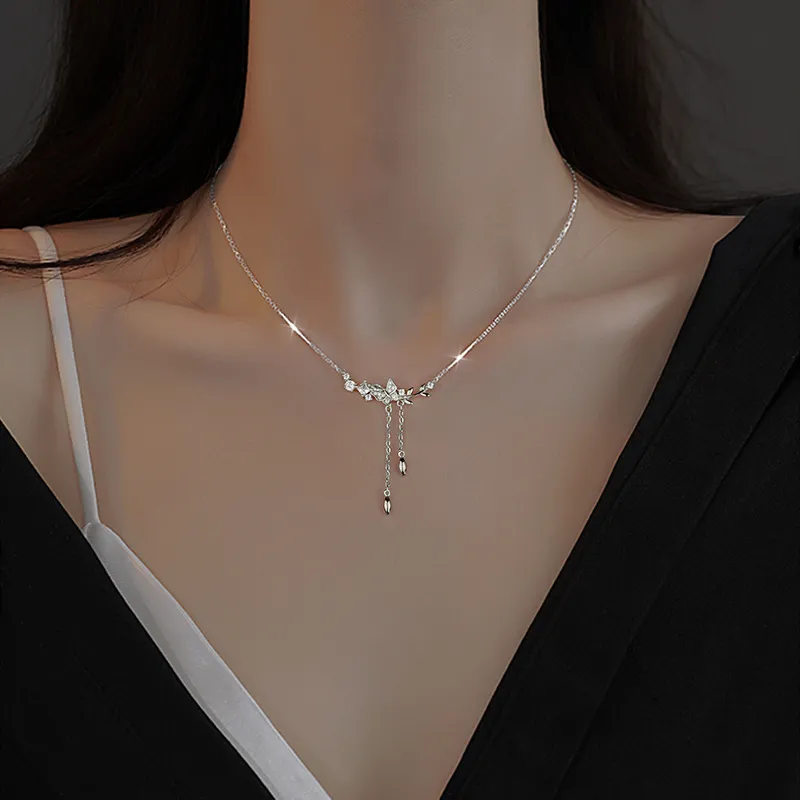 Strange S999 Fine Silver Necklaces Women's-3
