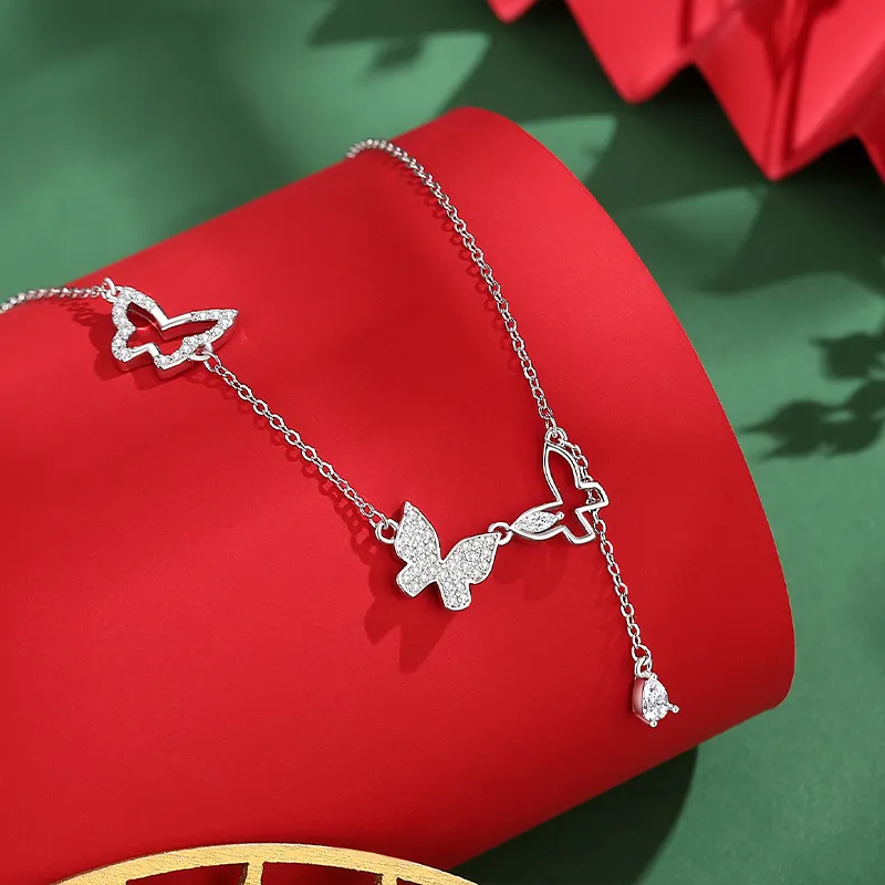 Strange 999 Fine Silver Necklaces Women's-3
