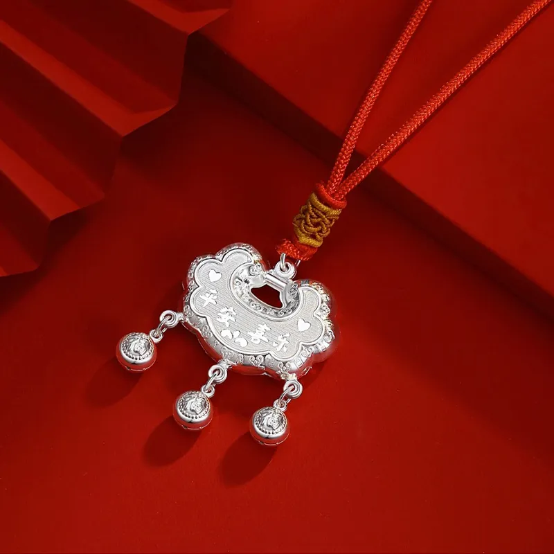 Strange 999 Fine Silver Necklaces Kids'-4