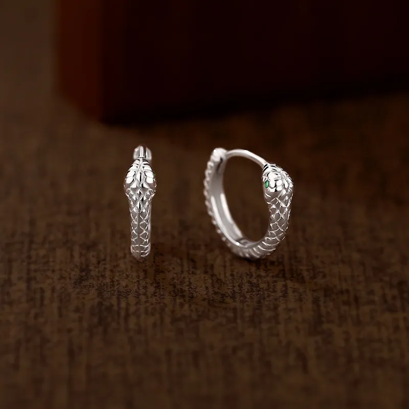 Strange 999 Fine Silver Earrings Unisex-3