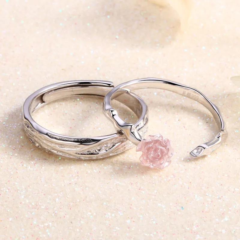 Strange S999 Fine Silver Rings Unisex-2