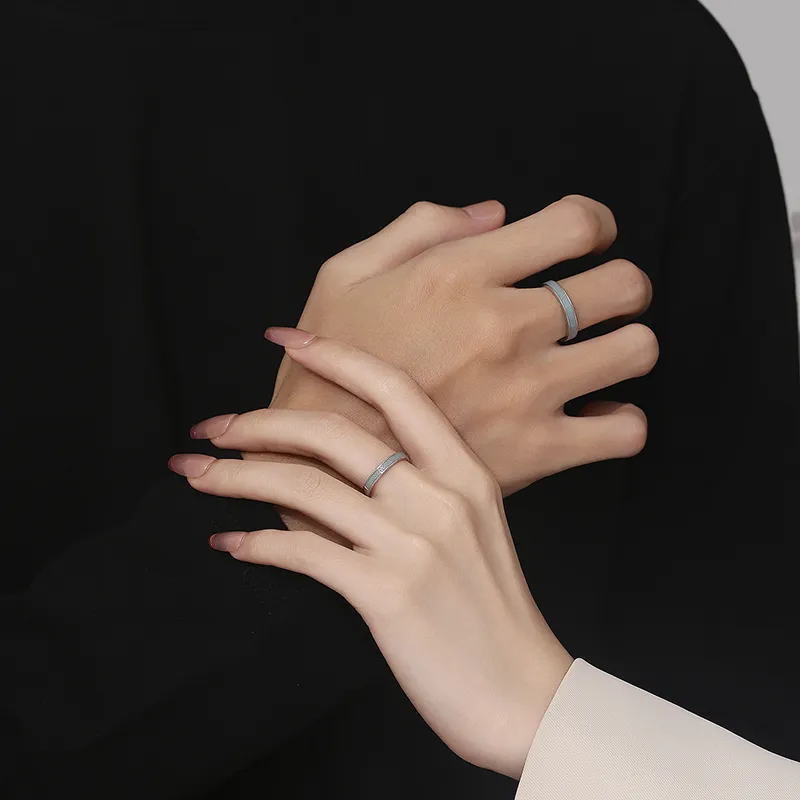 Strange 999 Fine Silver Rings Unisex-4