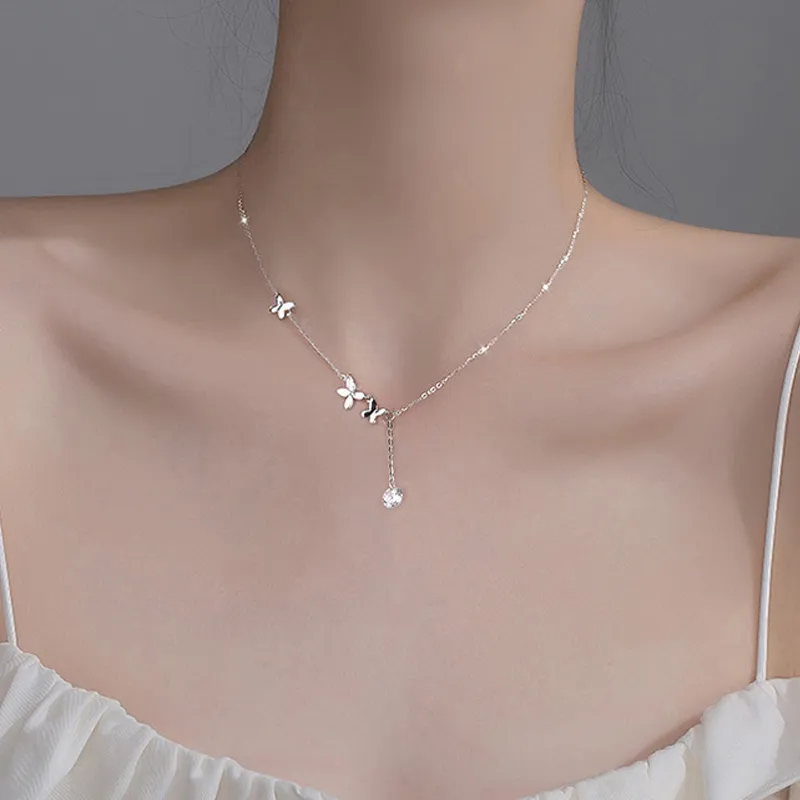 Strange S999 Fine Silver Necklaces Women's-1