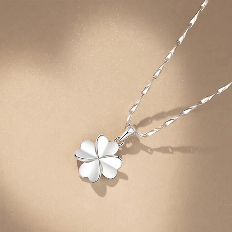 DONGFANGJIE 999 Fine Silver Sterling Silver Necklace Women's Gift Box Set-2