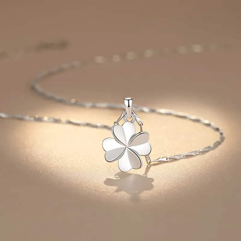 DONGFANGJIE 999 Fine Silver Sterling Silver Necklace Women's Gift Box Set-3