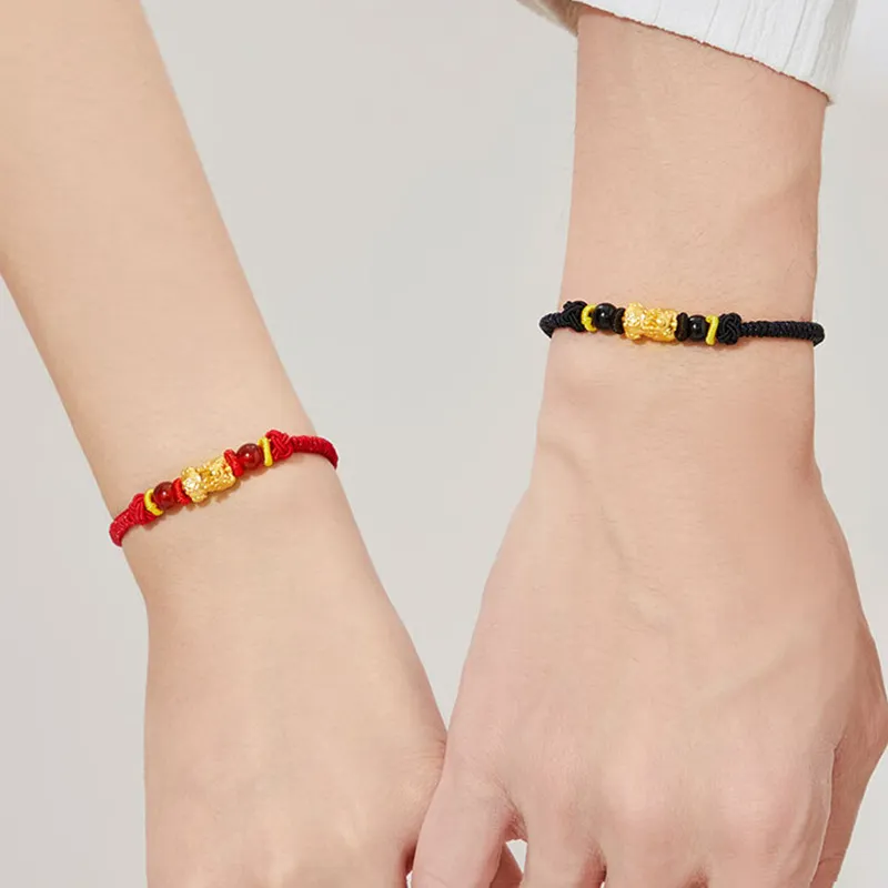 DONGFANGJIE Gold Bracelet Unisex-5