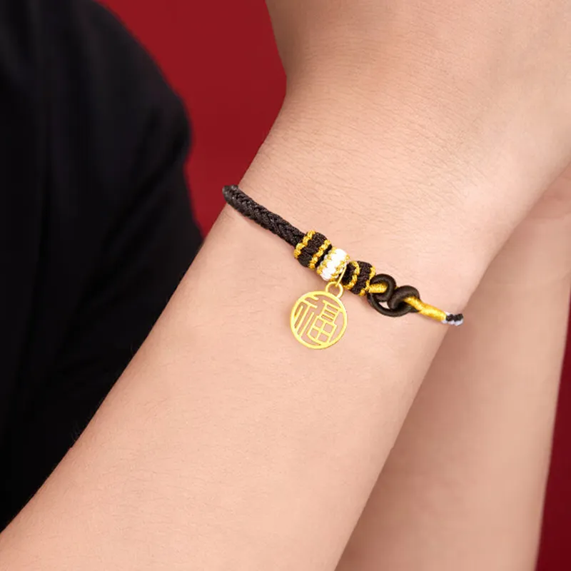 DONGFANGJIE Gold Bracelet Men-4