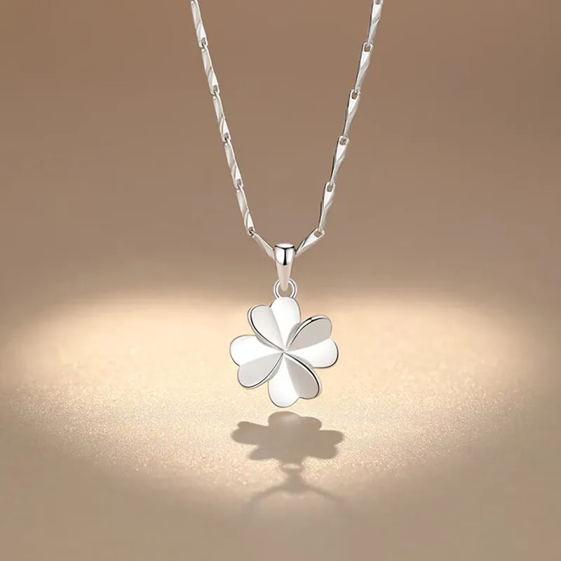 DONGFANGJIE 999 Fine Silver Sterling Silver Necklace Women's Gift Box Set-1