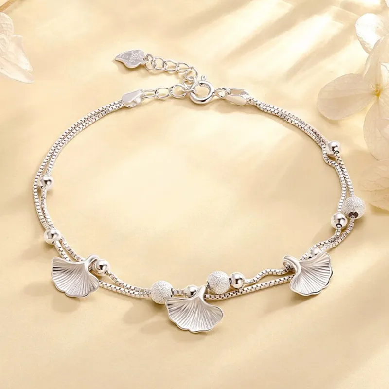 DONGFANGJIE 999 Fine Silver Sterling Silver Bracelet Women's Gift Box Set-1
