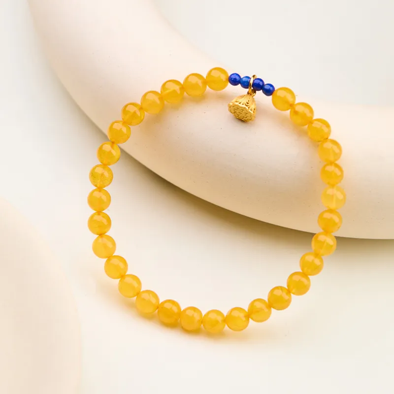 Linguanying Beeswax Fine Jade Bracelets Women's-4