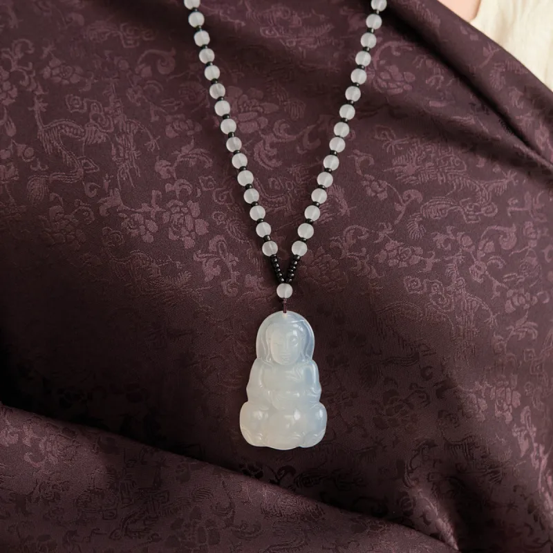 Linguanying Jade Pendants Unisex-13