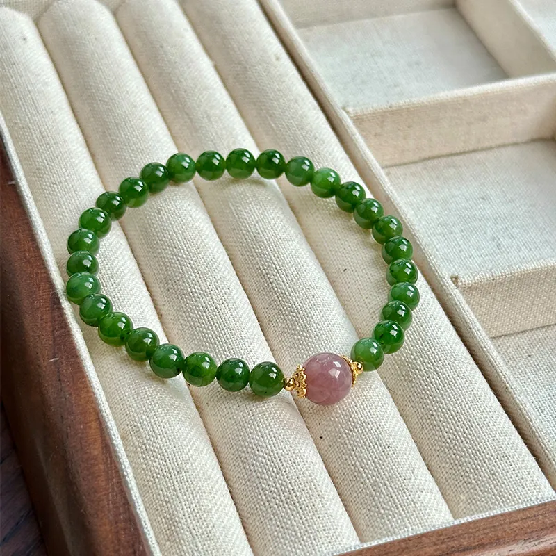 Linguanying Bracelets Jasper Women's-2