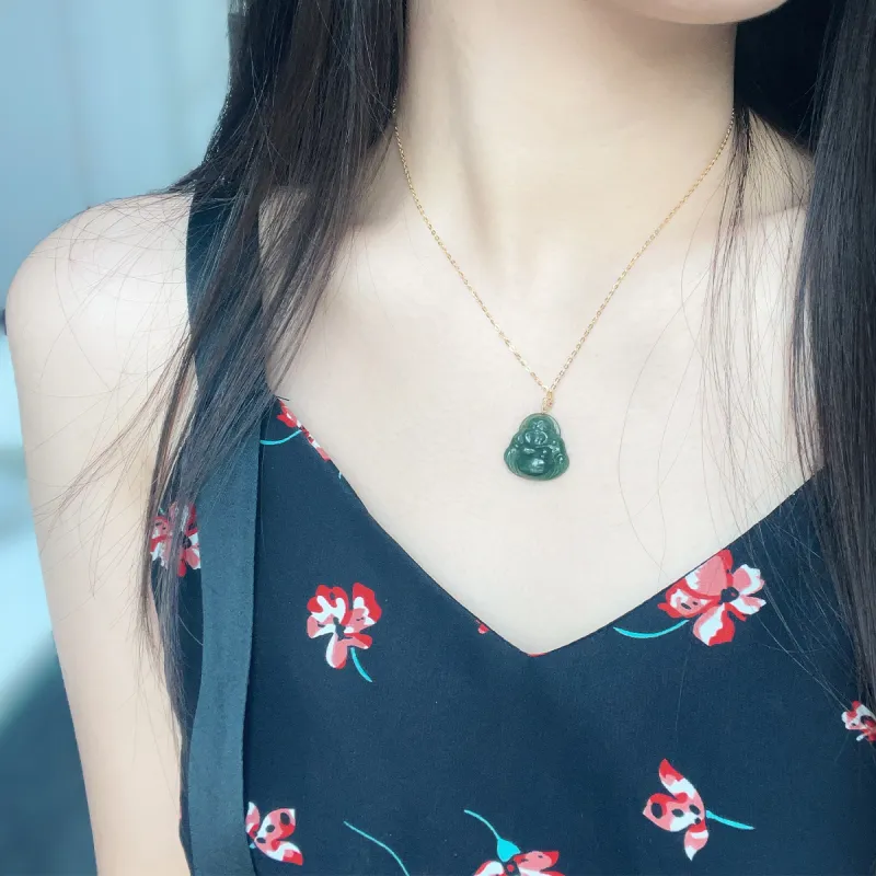Linguanying Necklaces Jasper Women's-6