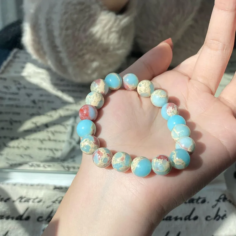 Linguanying Shoushan Stone Jade Bracelets Men's-7