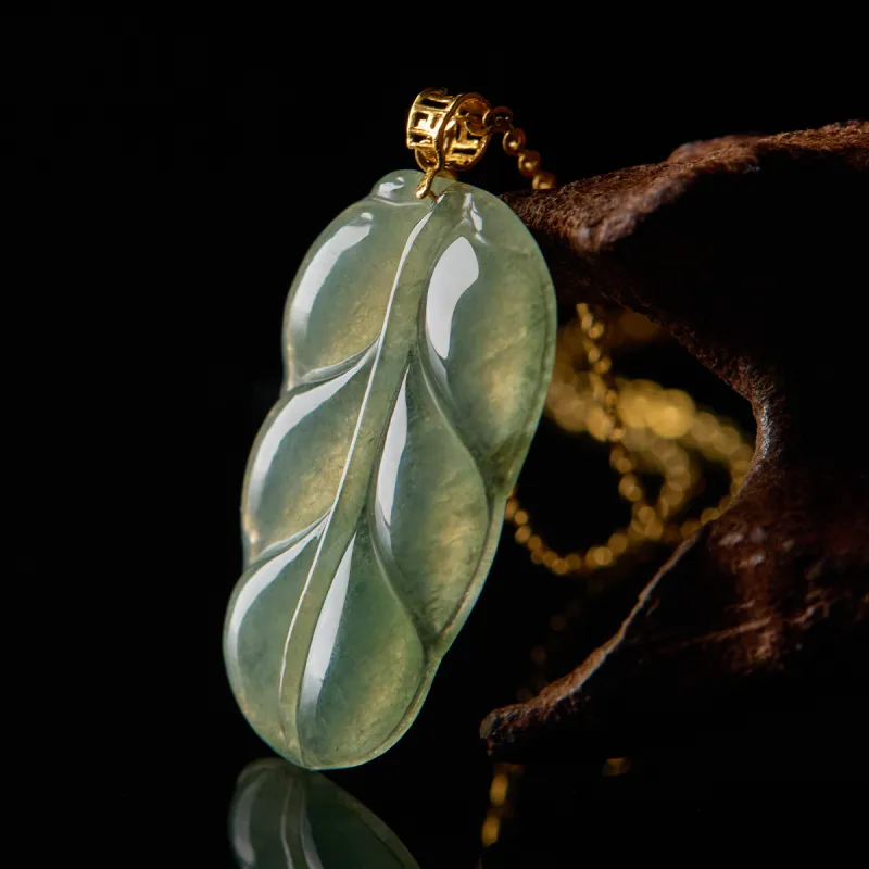 Linguanying Glutinous Jade Jadeite Pendants Women's-2