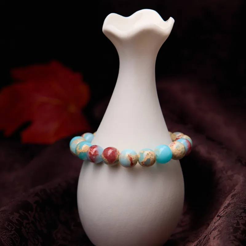 Linguanying Shoushan Stone Jade Bracelets Men's-3