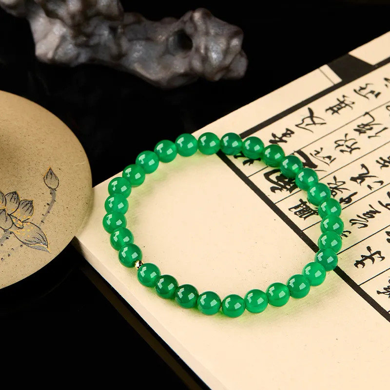 Linguanying Chalcedony Bracelets Women's-3