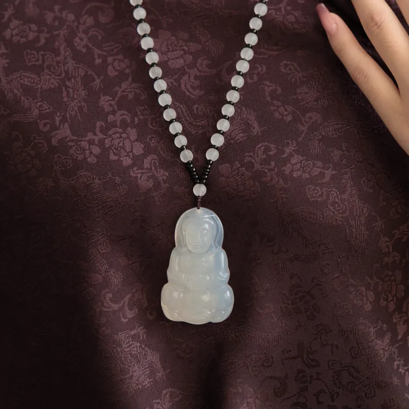 Linguanying Jade Pendants Unisex-16