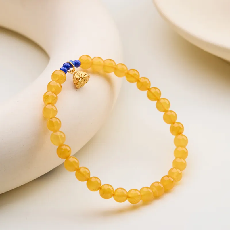 Linguanying Beeswax Fine Jade Bracelets Women's-1