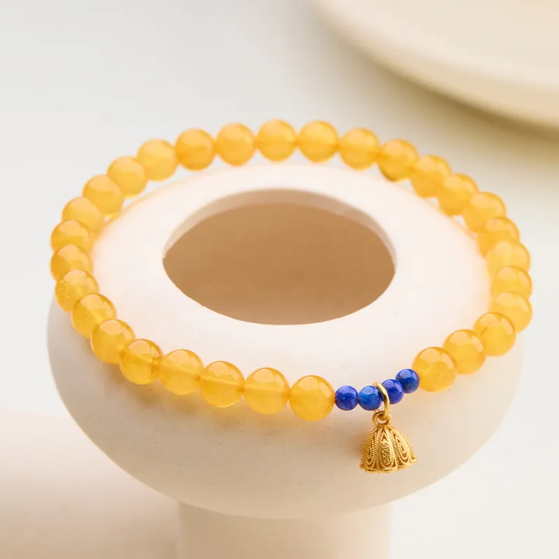 Linguanying Beeswax Fine Jade Bracelets Women's-2