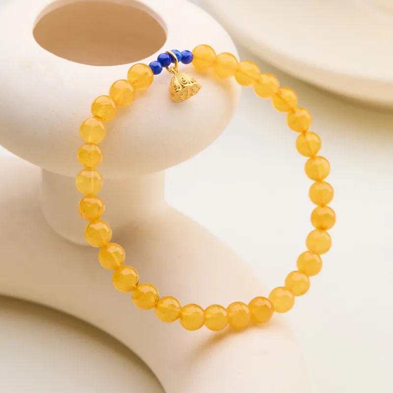 Linguanying Beeswax Fine Jade Bracelets Women's-3