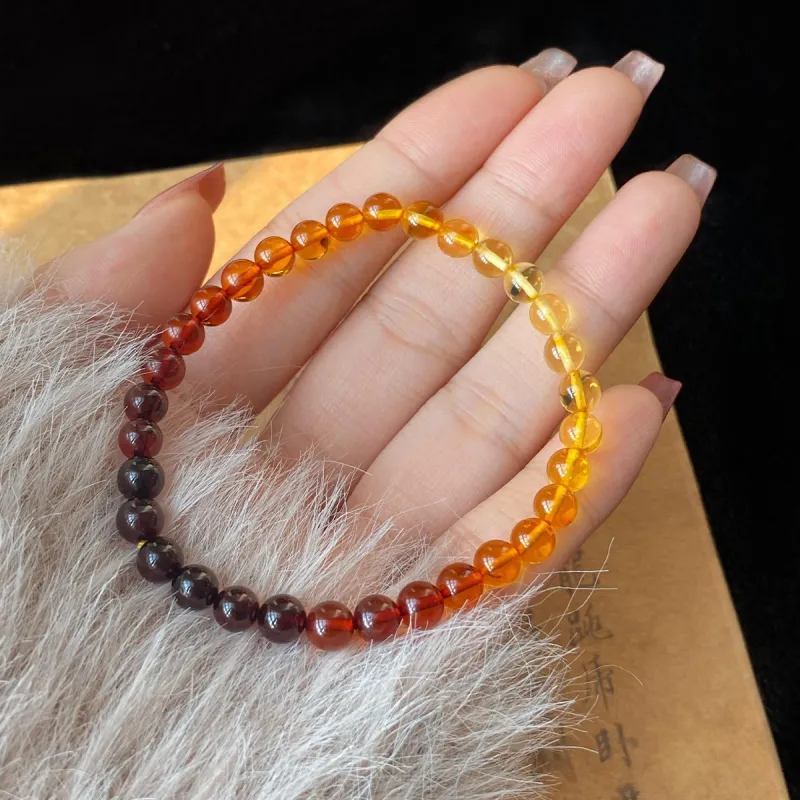 Linguanying Amber Bracelets Women's-2