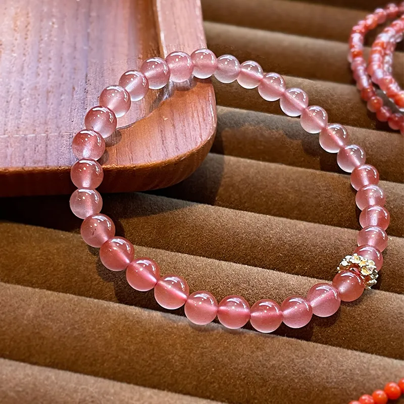 Linguanying Southern Red Agate Bracelets Women's-2