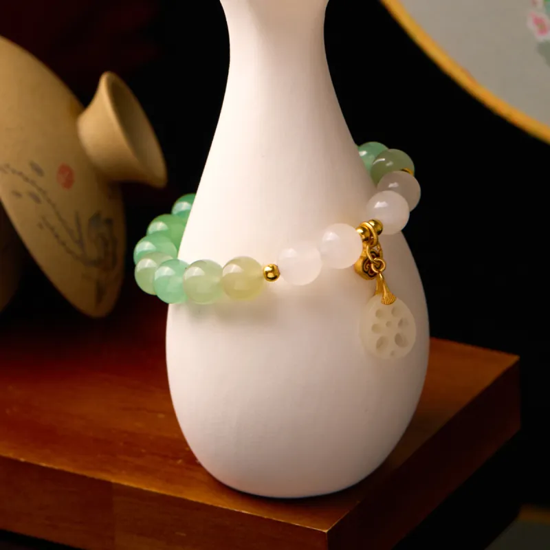 Linguanying Aventurine Bracelets Women's-5