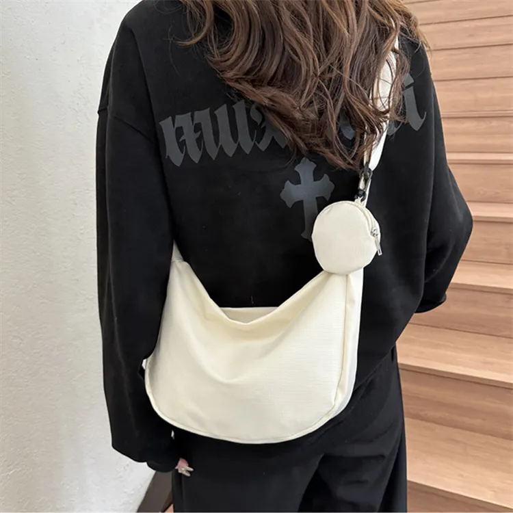 S.REPHEN Canvas Shoulder Bag Canvas Bag Regular Unisex Multicolor-1