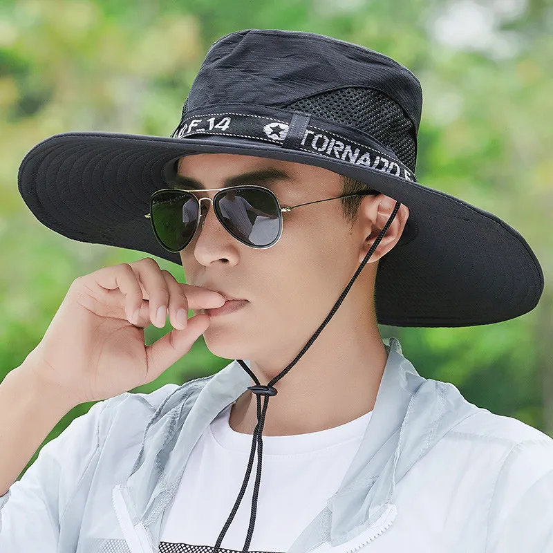 MEETSUNNY Polyester Bucket Hats Unisex-1