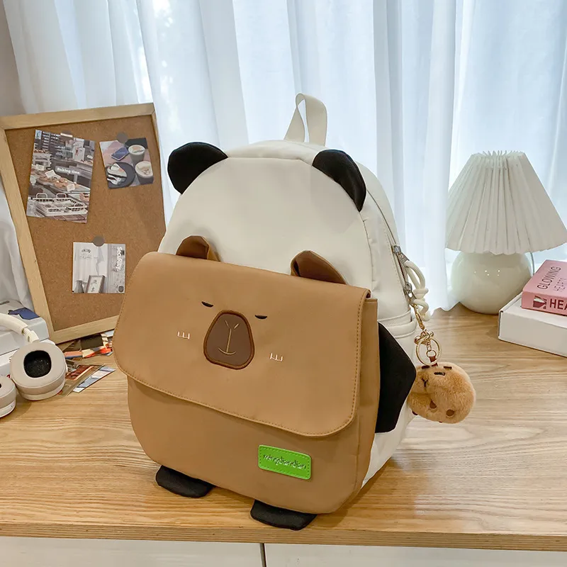 S.REPHEN Nylon Backpack Unisex Bear-2