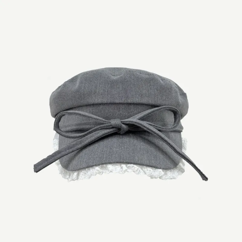MEETSUNNY Octagonal Cap With Small Face Berets Women's-2