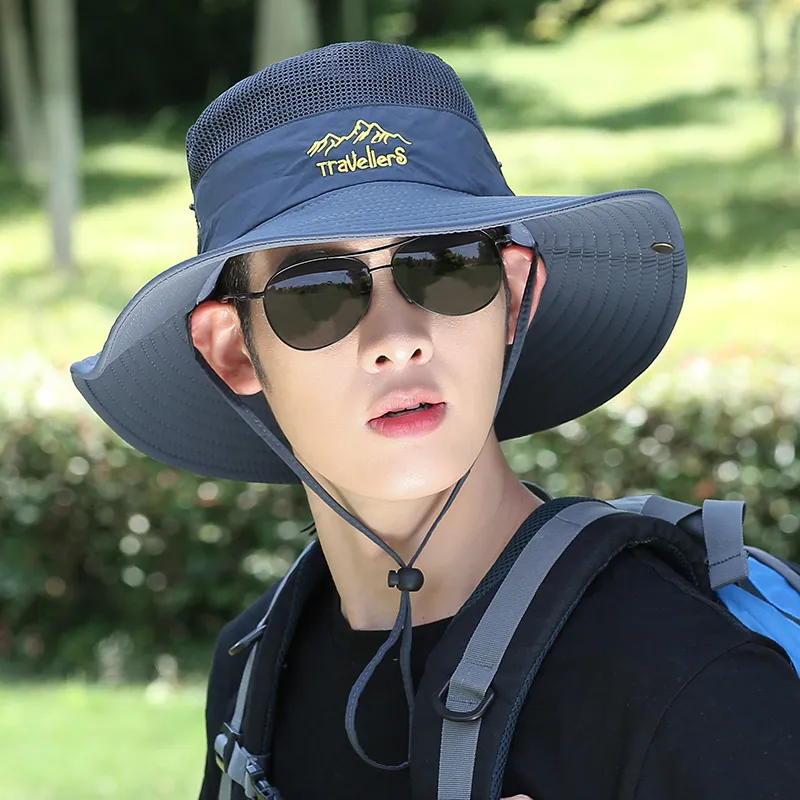 MEETSUNNY Polyester Bucket Hats Unisex-5